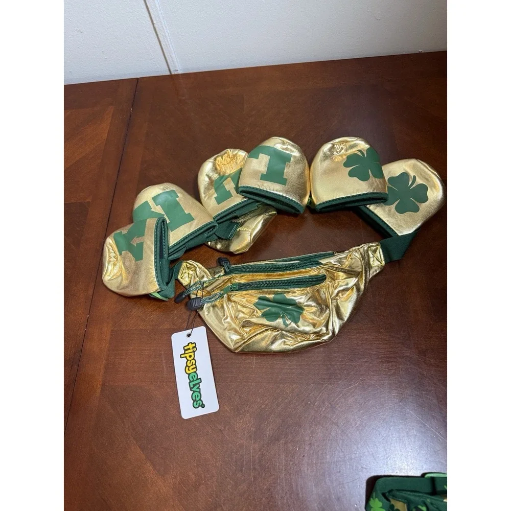 Tipsy‎ Elves Lucky Fanny Pack Drink Holders St Patrick's Day Irish